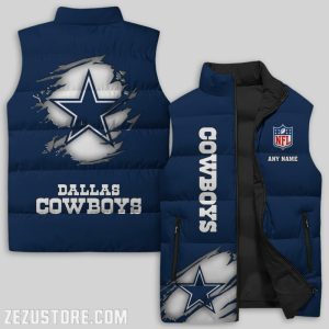 Dallas Cowboys NFL Sleeveless Down Jacket Sleeveless Vest