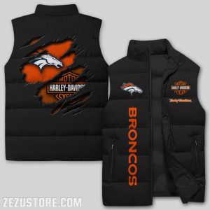 Denver Broncos NFL Sleeveless Down Jacket Sleeveless Vest