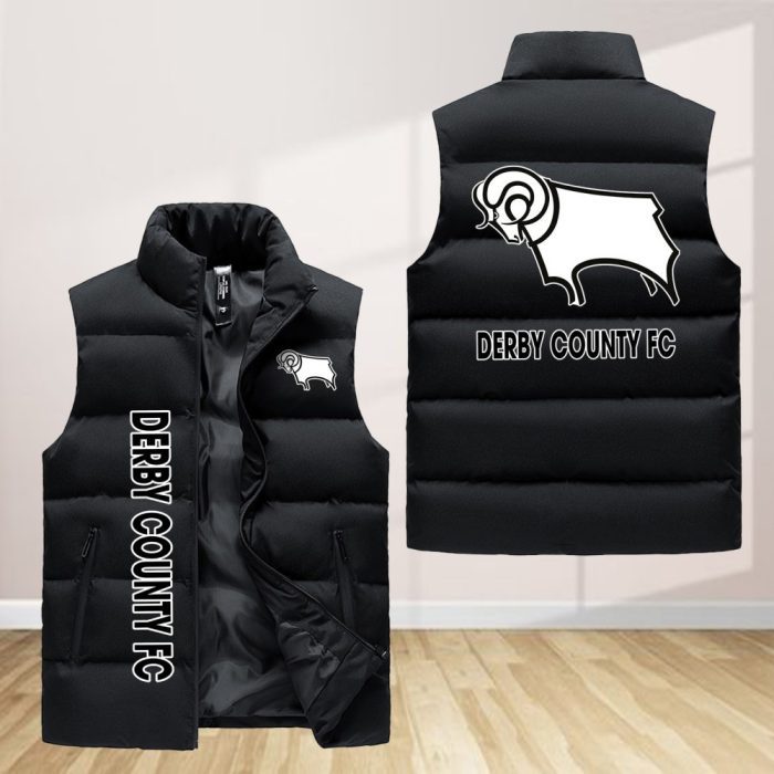 Derby County Sleeveless Down Jacket Sleeveless Vest