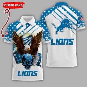 Detroit Lions NFL Gifts For Fans Premium Polo Shirt PLS4790