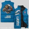Detroit Lions NFL Sleeveless Down Jacket Sleeveless Vest