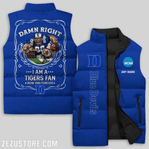 Duke Blue Devils NCAA Sleeveless Down Jacket Sleeveless Vest
