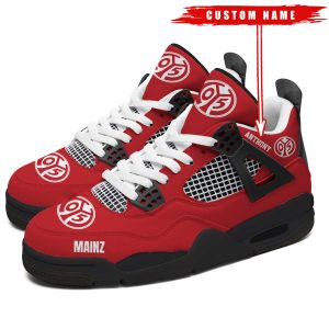 FSV Mainz Bundesliga Premium Sneaker Jordan 4 Personalized Name Shoes JD4700