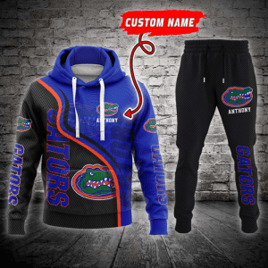Florida Gators NCAA Premium Sport 3D Hoodie & Jogger Personalized Name CHJ1033