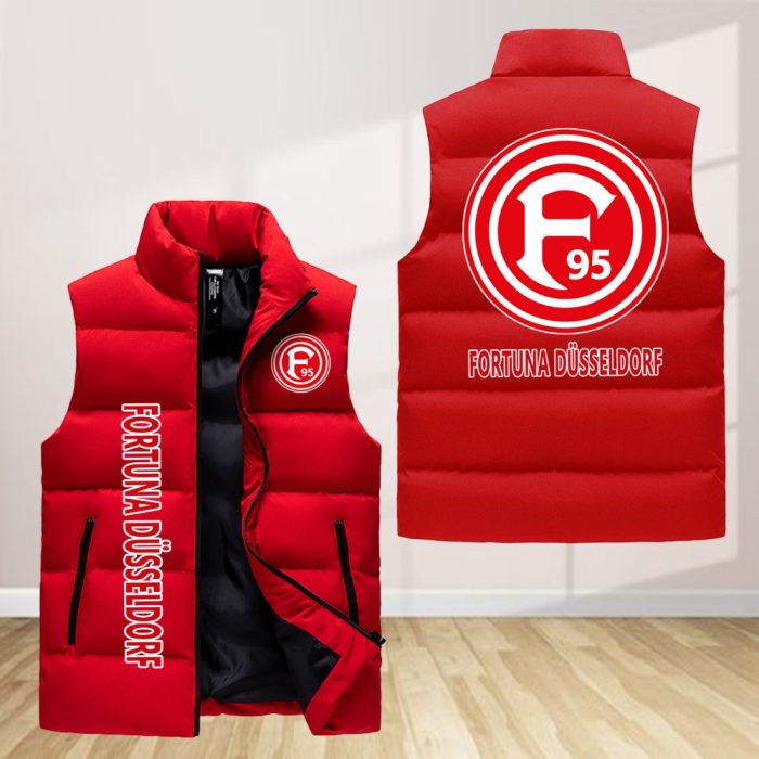 Fortuna Dusseldorf Sleeveless Down Jacket Sleeveless Vest