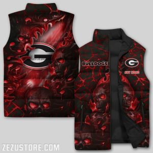 Georgia Bulldogs NCAA Sleeveless Down Jacket Sleeveless Vest