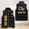 Georgia Tech Yellow Jackets Sleeveless Down Jacket Sleeveless Vest