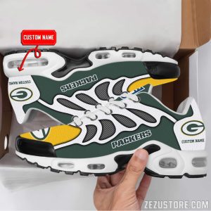 Green Bay Packers NFL Premium Air Max Plus TN Sport Shoes Personalized Name TN1430
