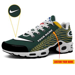 Green Bay Packers Personalized Air Max Plus TN Shoes Nike x NFL TN1649