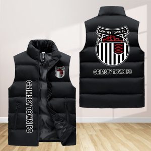 Grimsby Town Sleeveless Down Jacket Sleeveless Vest