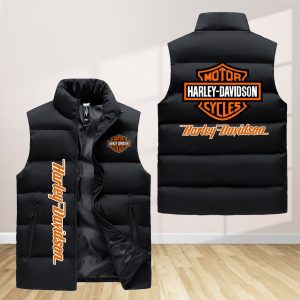 Harley-Davidson Sleeveless Down Jacket Sleeveless Vest