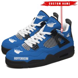 Hertha Berlin Bundesliga Premium Sneaker Jordan 4 Personalized Name Shoes JD4701