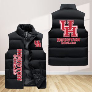 Houston Cougars Sleeveless Down Jacket Sleeveless Vest