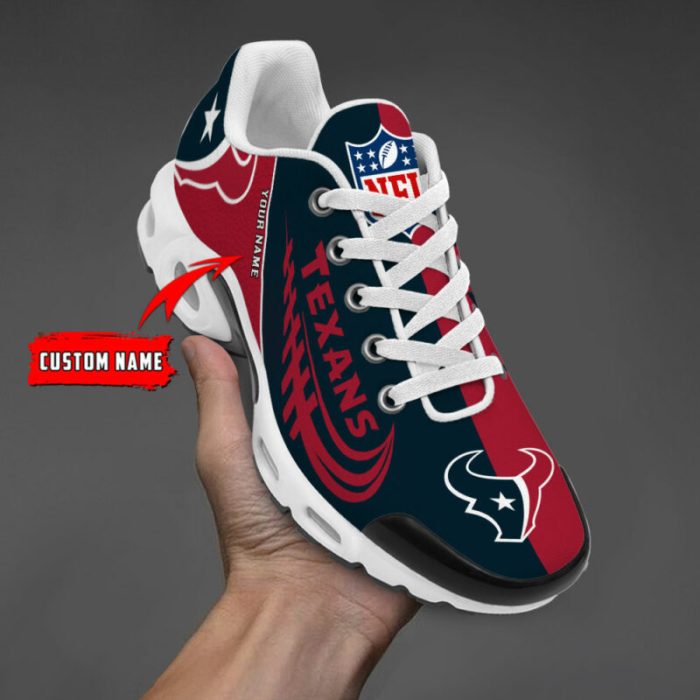 Houston Texans Personalized NFL Half Color Air Max Plus TN Shoes TN1303