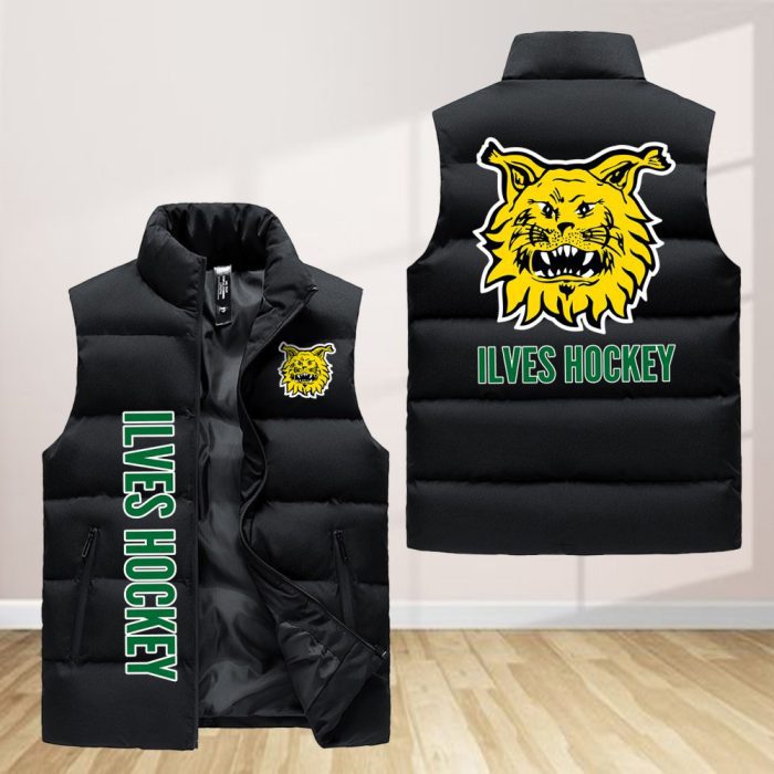 Ilves Hockey Sleeveless Down Jacket Sleeveless Vest