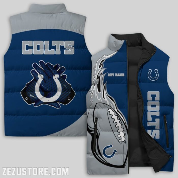 Indianapolis Colts NFL Sleeveless Down Jacket Sleeveless Vest