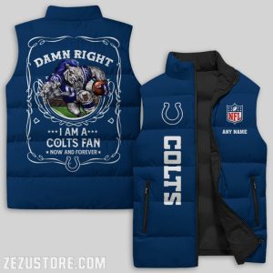 Indianapolis Colts NFL Sleeveless Down Jacket Sleeveless Vest