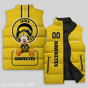 Iowa Hawkeyes NCAA Sleeveless Down Jacket Sleeveless Vest