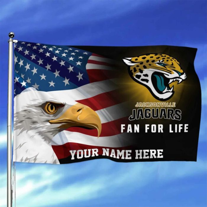 Jacksonville Jaguars NFL Fly Flag Outdoor Flag FI518