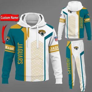 Jacksonville Jaguars NFL Premium Sport 3D Hoodie & Jogger Personalized Name CHJ1583