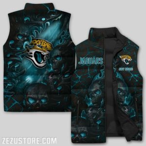 Jacksonville Jaguars NFL Sleeveless Down Jacket Sleeveless Vest