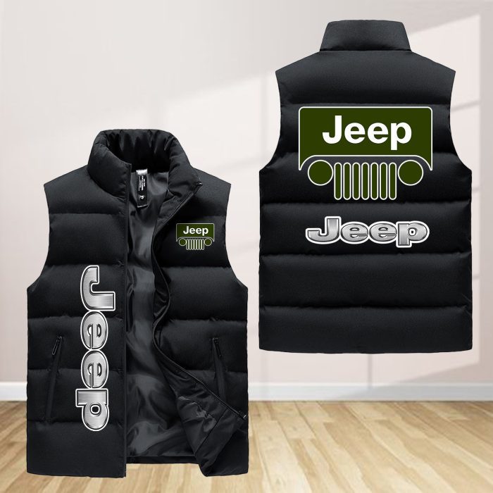 Jeep Sleeveless Down Jacket Sleeveless Vest