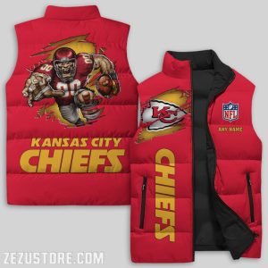 Kansas City Chiefs NFL Sleeveless Down Jacket Sleeveless Vest