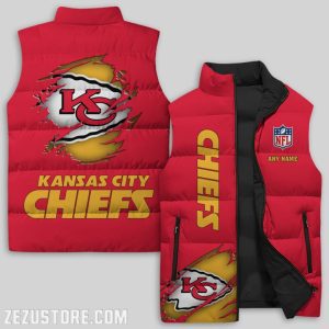 Kansas City Chiefs NFL Sleeveless Down Jacket Sleeveless Vest