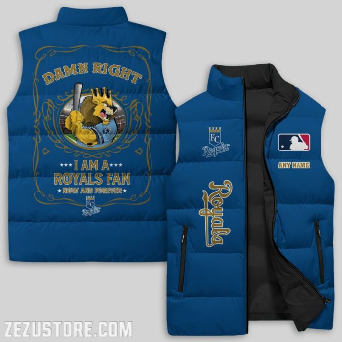 Kansas City Royals MLB Sleeveless Down Jacket Sleeveless Vest