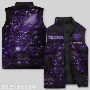 Kansas State Wildcats NCAA Sleeveless Down Jacket Sleeveless Vest