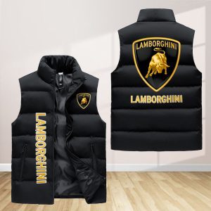 Lamborghini Sleeveless Down Jacket Sleeveless Vest