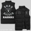 Las Vegas Raiders NFL Sleeveless Down Jacket Sleeveless Vest