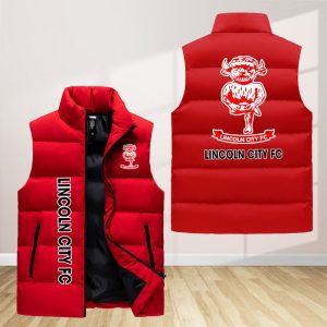 Lincoln City F.C Sleeveless Down Jacket Sleeveless Vest