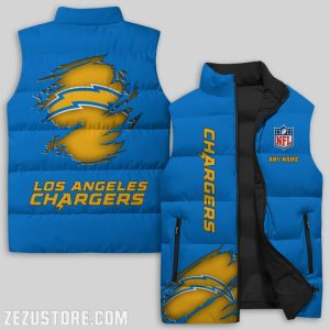 Los Angeles Chargers NFL Sleeveless Down Jacket Sleeveless Vest