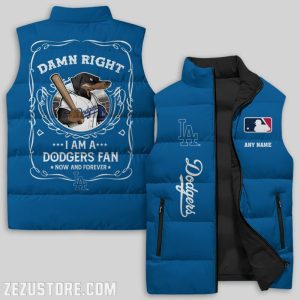 Los Angeles Dodgers MLB Sleeveless Down Jacket Sleeveless Vest