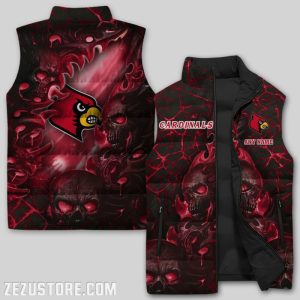 Louisville Cardinals NCAA Sleeveless Down Jacket Sleeveless Vest
