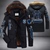 MLB New York Yankees Parka Jacket Fleece Coat Winter PJF1046