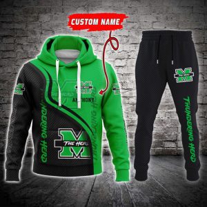 Marshall Thundering Herd NCAA Premium Sport 3D Hoodie & Jogger Personalized Name CHJ1131