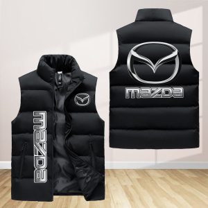Mazda Sleeveless Down Jacket Sleeveless Vest