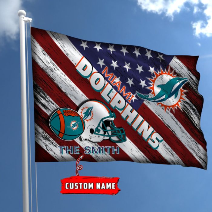 Miami Dolphins NFL Fly Flag Outdoor Flag FI428