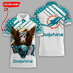 Miami Dolphins NFL Gifts For Fans Premium Polo Shirt PLS4808