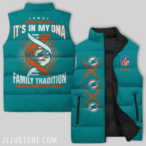 Miami Dolphins NFL Sleeveless Down Jacket Sleeveless Vest