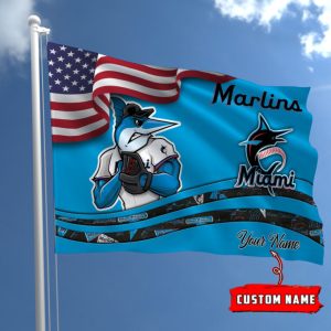 Miami Marlins MLB Fly Flag Outdoor Flag FI330