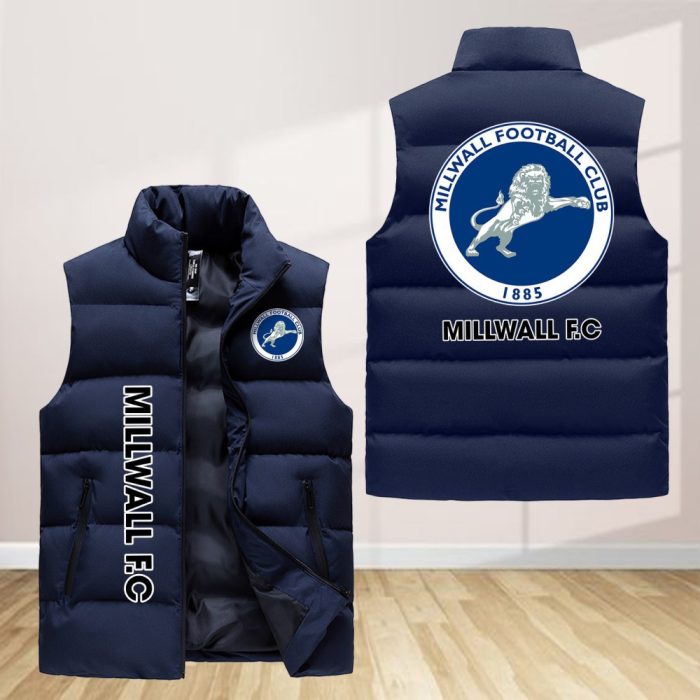 Millwall F.C Sleeveless Down Jacket Sleeveless Vest