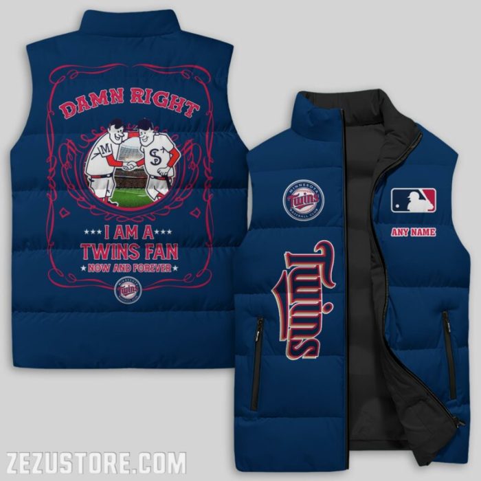 Minnesota Twins MLB Sleeveless Down Jacket Sleeveless Vest