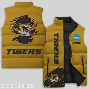 Missouri Tigers NCAA Sleeveless Down Jacket Sleeveless Vest