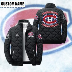 Montreal Canadiens Padded Jacket Stand Collar Coats