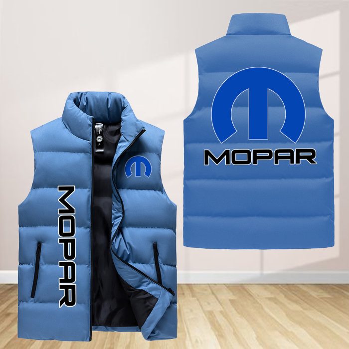 Mopar Sleeveless Down Jacket Sleeveless Vest