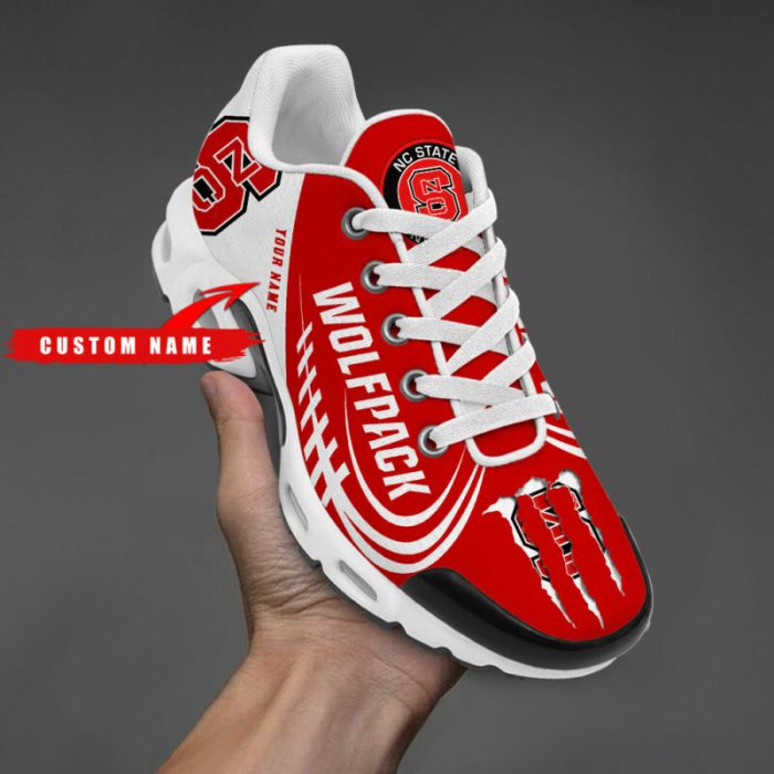 NC State Wolfpack Personalized NCAA Air Max Plus TN Shoes TN1174