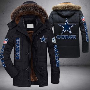 NFC Dallas Cowboys Parka Jacket Fleece Coat Winter PJF1074